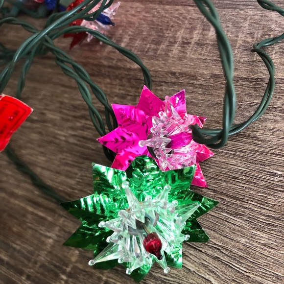 Vtg Multicoloured String Lights - Picture 5 of 13